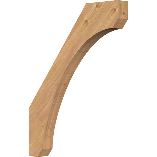 Ekena Millwork 3 1/2"W x 28"D x 36"H Legacy Smooth Knee Brace, Western Red Cedar BRC04X28X36LEC00SWR - main